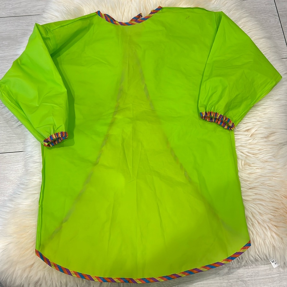 Ikea Mala Painting Green Smock with Velcro Closure